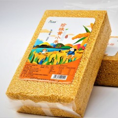 珍珠黄黄小米月子米贡米真空包装包邮 500g/包*2包