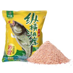 中逵 纵横湖库 秒捏巨鲢 花白鲢饵料 鲢鳙胖头钓饵 大胖头鱼饵花鲢饵料 450g