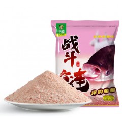 中逵战斗鲢  鲢鳙 胖头饵料 花鲢白鲢鱼饵 翘嘴饵料 鲢鱼饵料450g